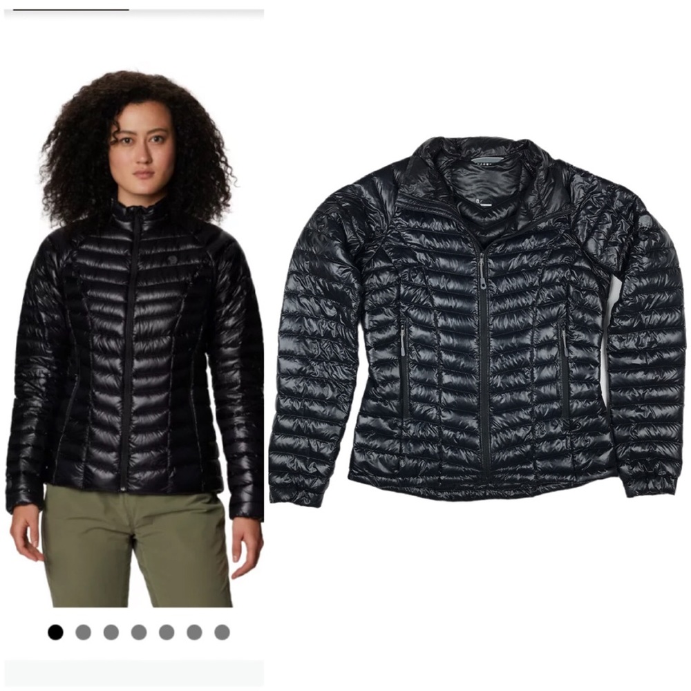 *Sold* Mountain Hardwear Ghost Whisperer Packable 800 Fill Down Jacket Black S